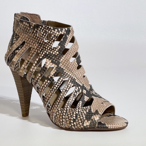 Vince Camuto shoes Size 8M Amendia Natural warm Roccia Leather - Picture 7 of 10